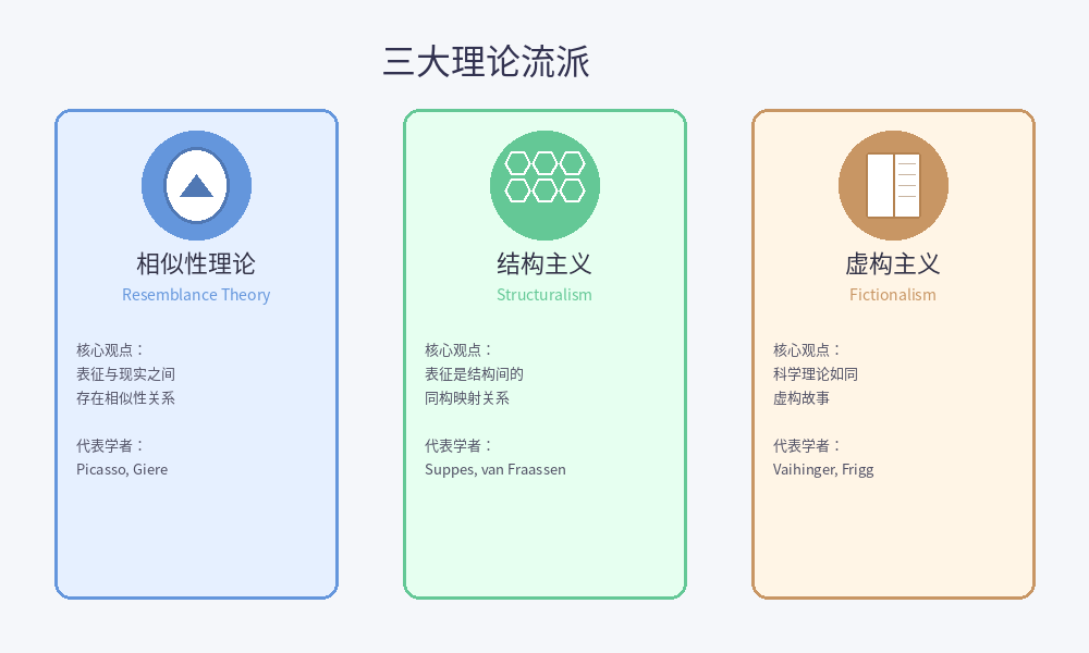 科学表征三大流派